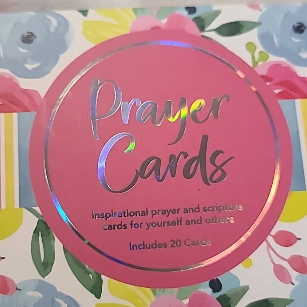 New PRAYER CARDS Includes 20 Unique Inspirational Bible Scripture Cards